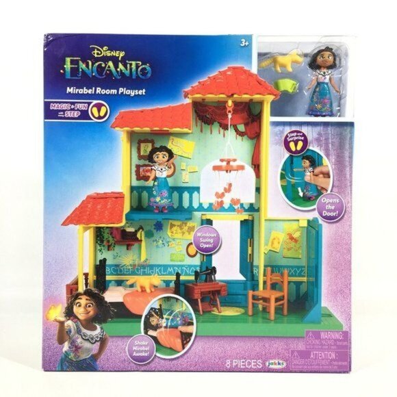 Disney Encanto Mirabel Room Playset Magic & Fun Mirabel Figure & Accessories 8pc - Picture 2 of 10